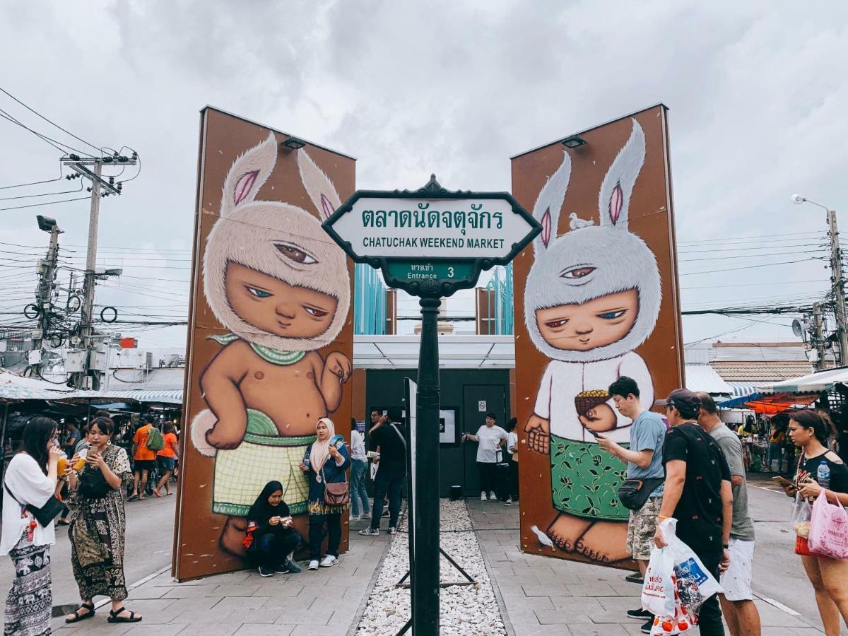 Oasis Cafe And Nap Albergue Bangkok Exterior foto